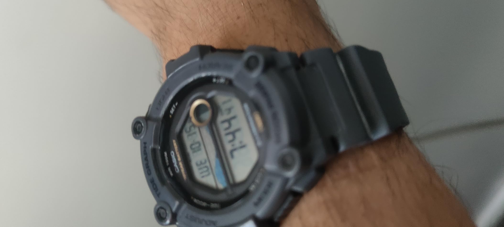 Casio WS1300H Series | Digital Watch | 100 Meter Water Resistance | LED Backlight | 1/100 SEC Stopwatch | Tide Graph | Coundtown Timer | LED Light | Multi Function Alarms | 10 Year Battery customer photo 1