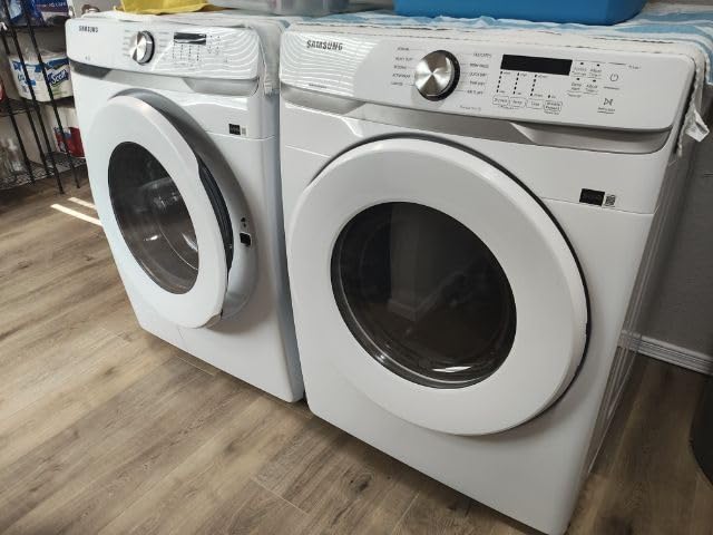 Samsung WF45T6000WPR White Front Load Laundry Package customer photo 1