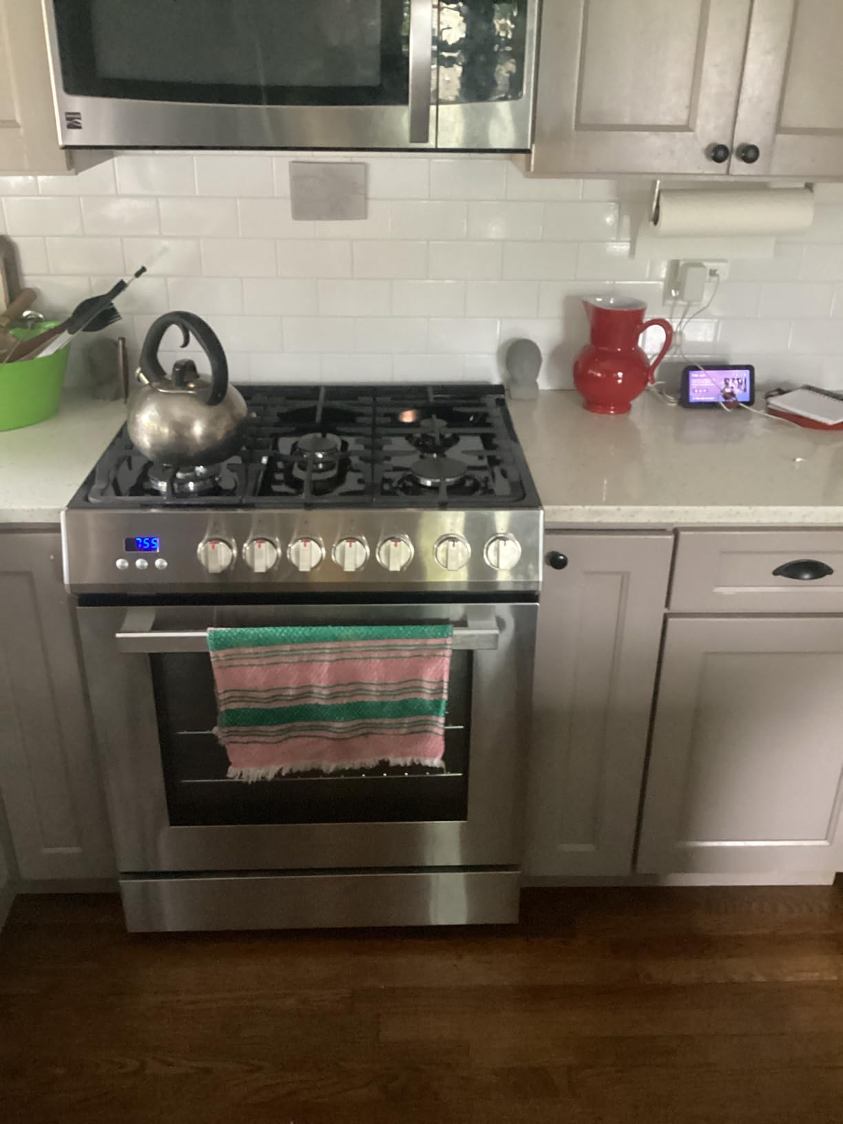COSMO COS-305AGC 30 in. 5.0 cu. ft. Freestanding Single Oven Gas Range with 5 Burner Cooktop and Heavy Duty Cast Iron Grates in Stainless Steel customer photo 1