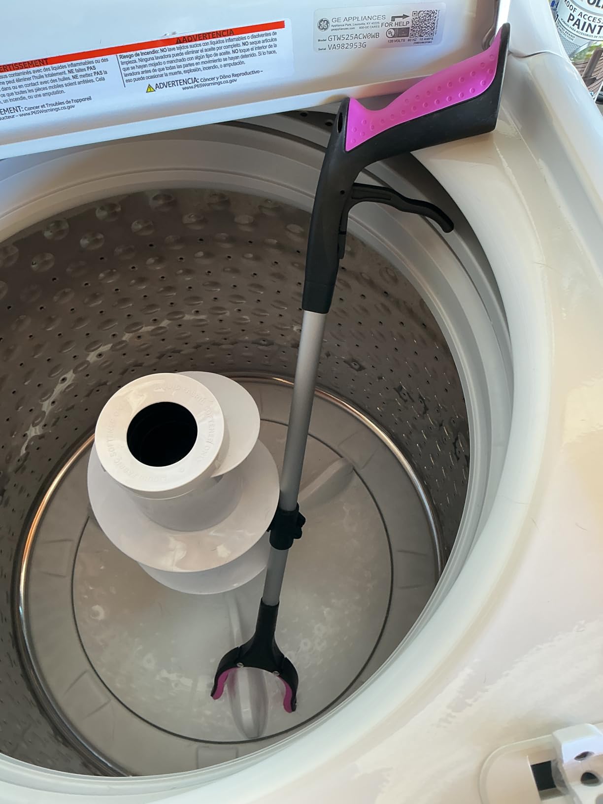 2 Pack 32 inch GrabRunner Heavy Duty(up to 10 lbs) Reacher Grabber Tool with Strong Magnetic (New Purple) customer photo 2