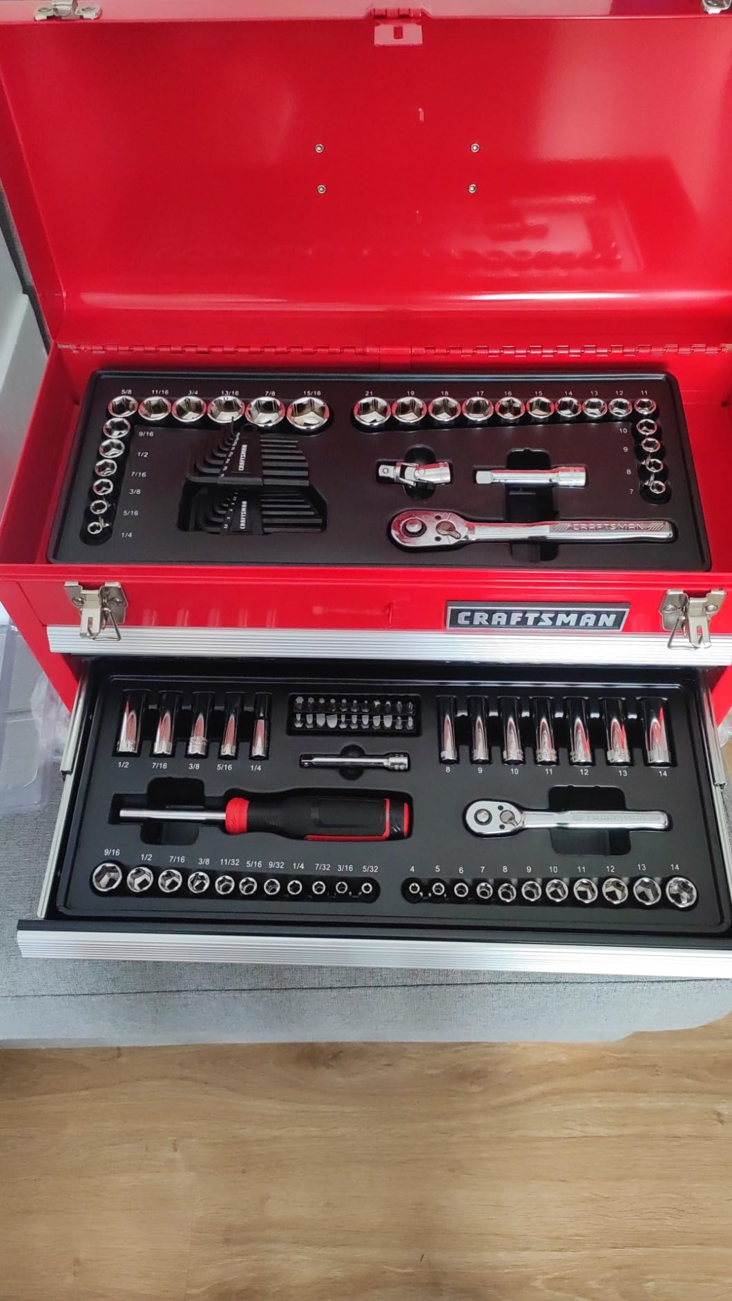 CRAFTSMAN Mechanic Tool Set, 104 Pieces, Includes 20.5