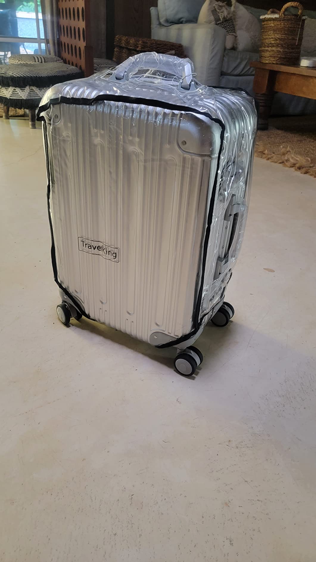 TRAVELKING All Aluminum Luggage 24 inch customer photo 2