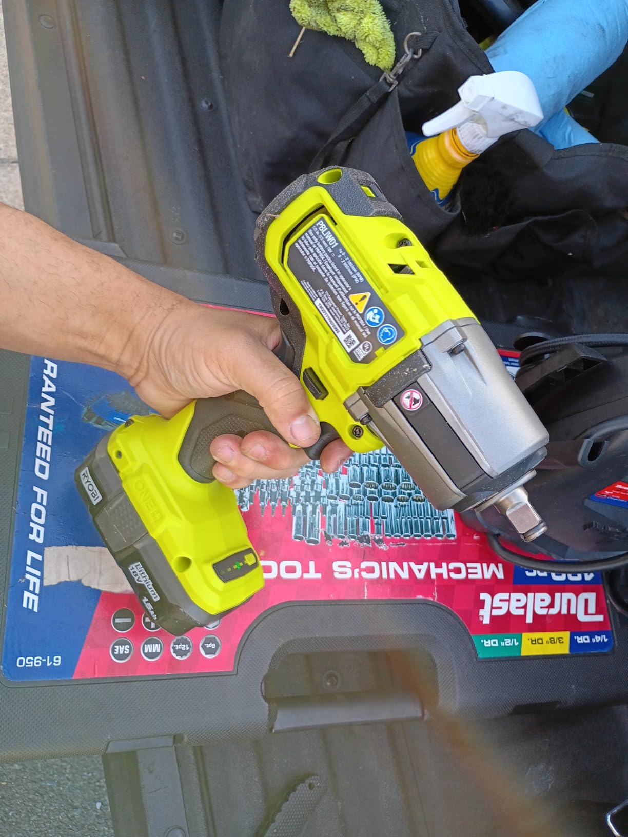 ONE+ HP 18V Brushless Cordless 4-Mode 1/2 in. HIGH Torque Impact Wrench (Tool Only) customer photo 1