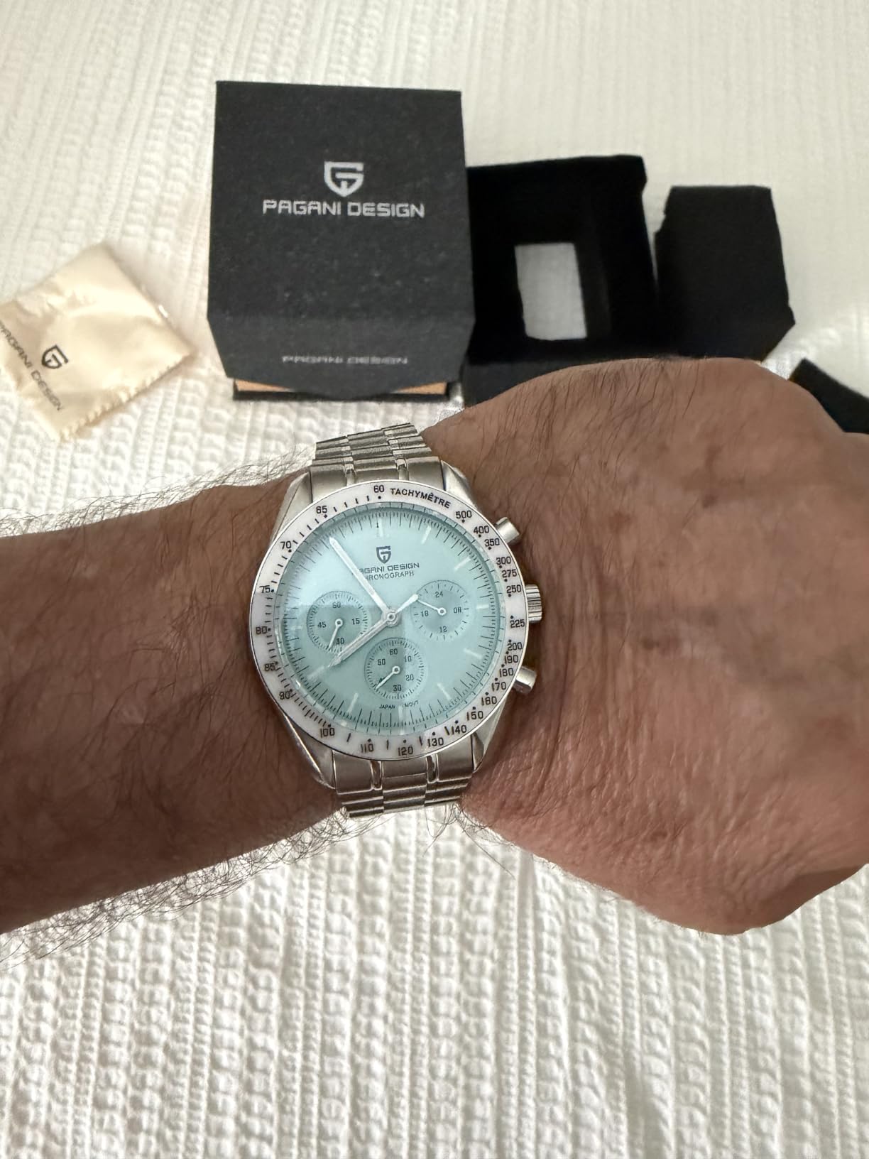 Pagani Design 1701 V6 Men's Chronograph, 40mm Sapphire VK63 customer photo 1