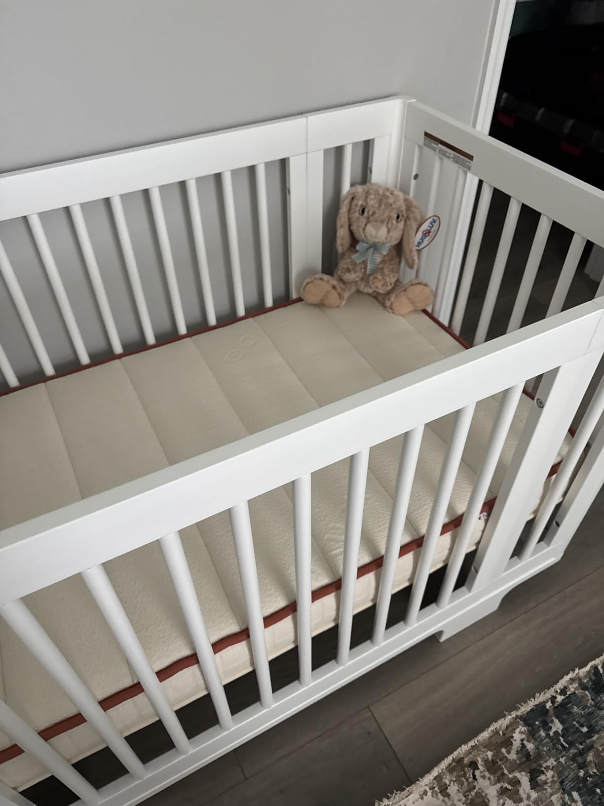Babyletto Yuzu All-Stages Convertible Baby Crib, Natural | GREENGUARD Certified - Converts From Bassinet to Midi Crib, Toddler Bed, Daybed & Junior Bed - All Conversion Kits Included customer photo 1