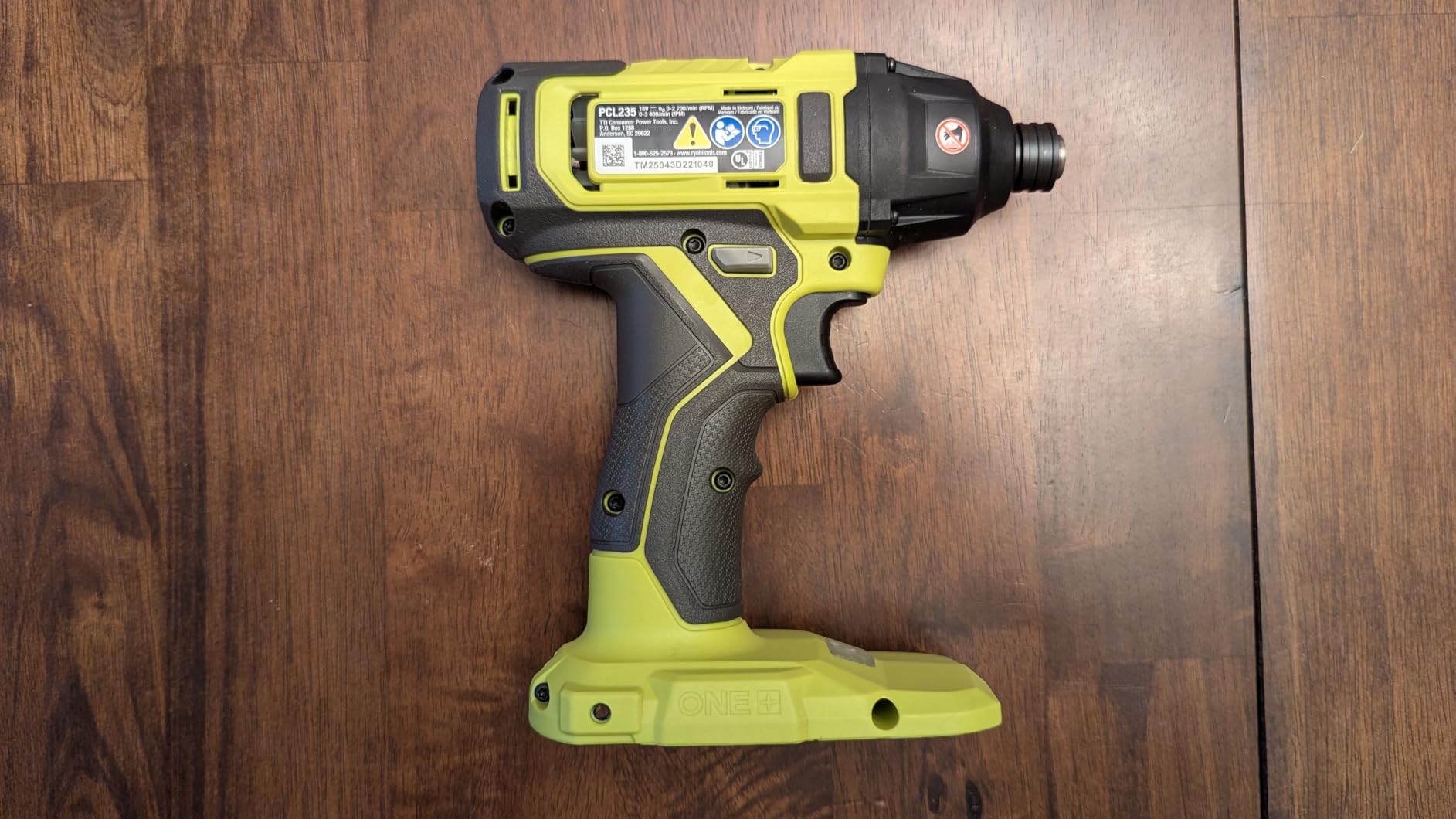 ONE+ 18V Cordless 1/4 in. Impact Driver PCL235B (Tool Only) customer photo 1