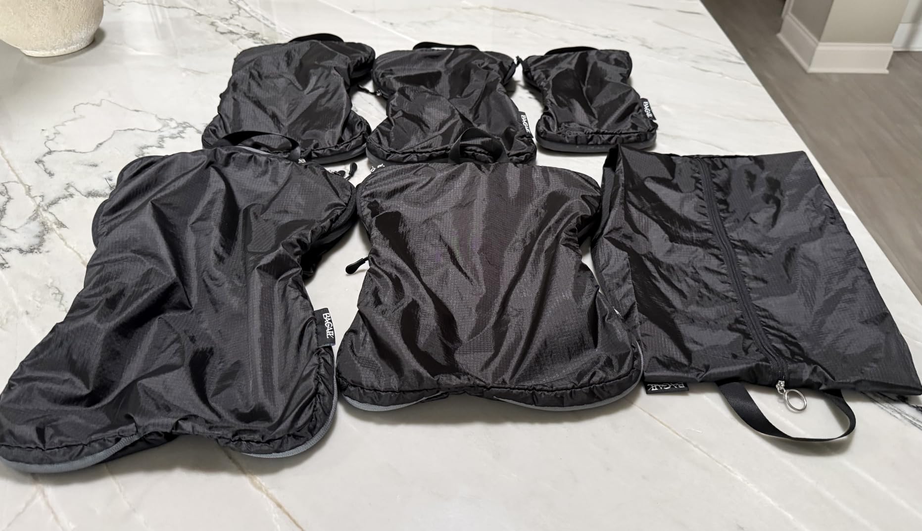 6 Set Ultralight Compression Packing Cubes Packing Organizer for Travel Accessories Luggage Suitcase Backpack customer photo 2