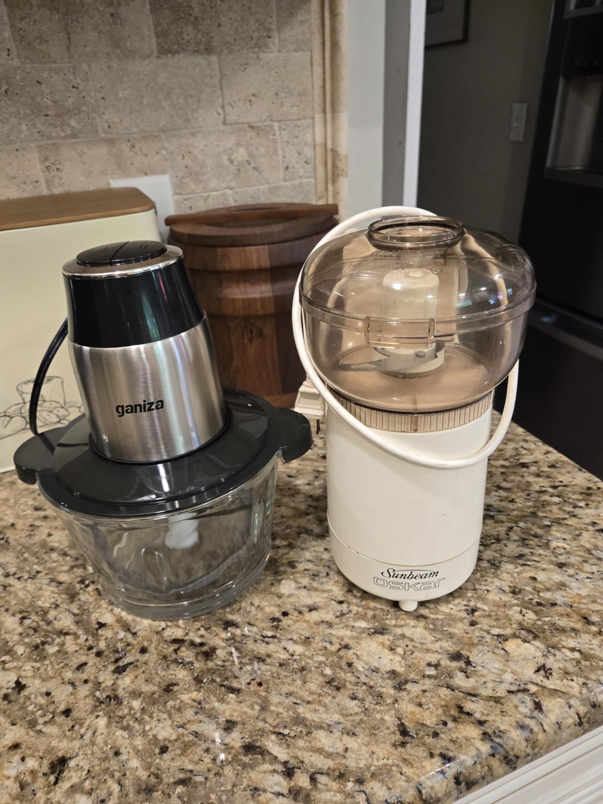 Ganiza Food Processors with 2 Bowls, 450W Meat Grinder Vegetable Chopper, 2-Speed Electric Food Chopper customer photo 2