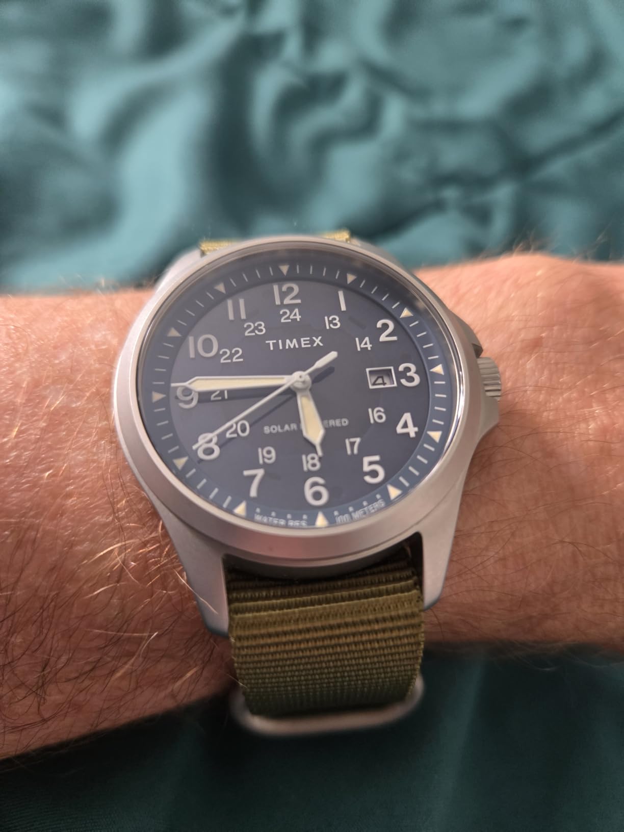 Timex Men's Expedition North Field Post Solar 41mm Watch customer photo 2