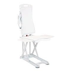 Drive Medical Bellavita Dive Reclining Electric Bath Lift Chair, White | Reclining Electric Auto Bath Lifter and Tub Chair Lift with Open Seat Design for Bathtub Seat Transfer customer photo 1