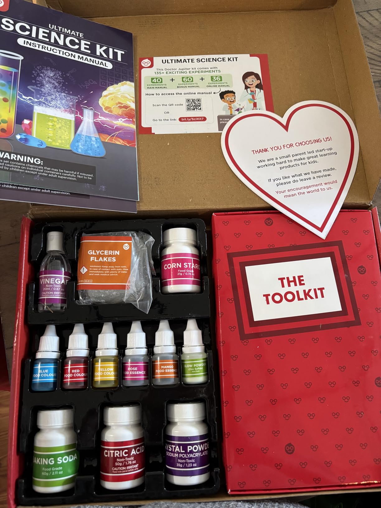 Ultimate Science Experiments Kit for Kids Ages 8+ | 135+ Experiments, Birthday Gift for Boys & Girls Ages 9-14, Learning & Educational Toy customer photo 1