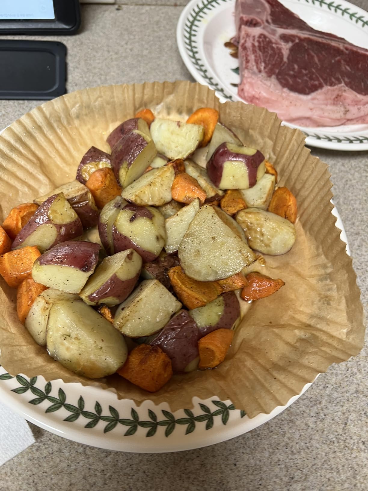 Ninja Foodi FlexBasket Air Fryer 7-QT MegaZone with Basket Divider | 6-in-1 | 450F | DZ071 customer photo 2