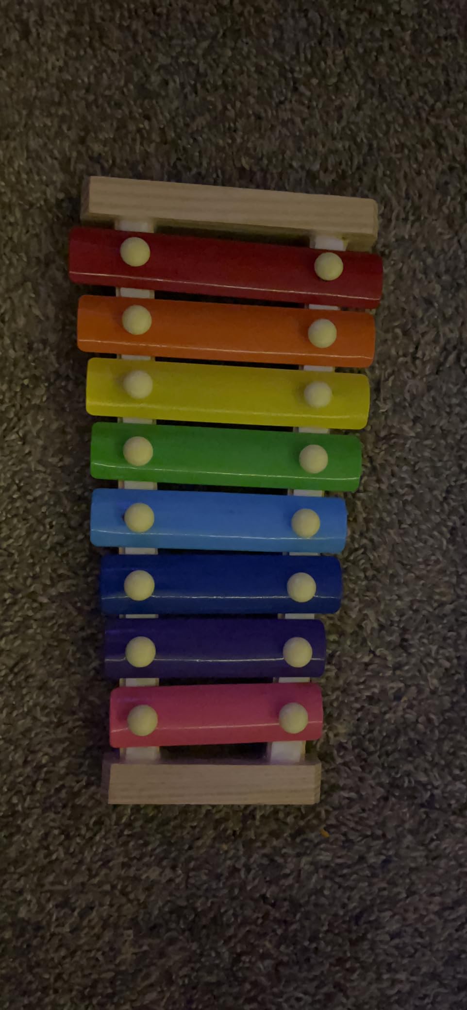 MCPINKY Xylophone for Kids with 2 Mallets, Wooden, Rainbow | Baby Xylophone, Musical Instruments Toy for Toddlers, Birthday Party Favors customer photo 2