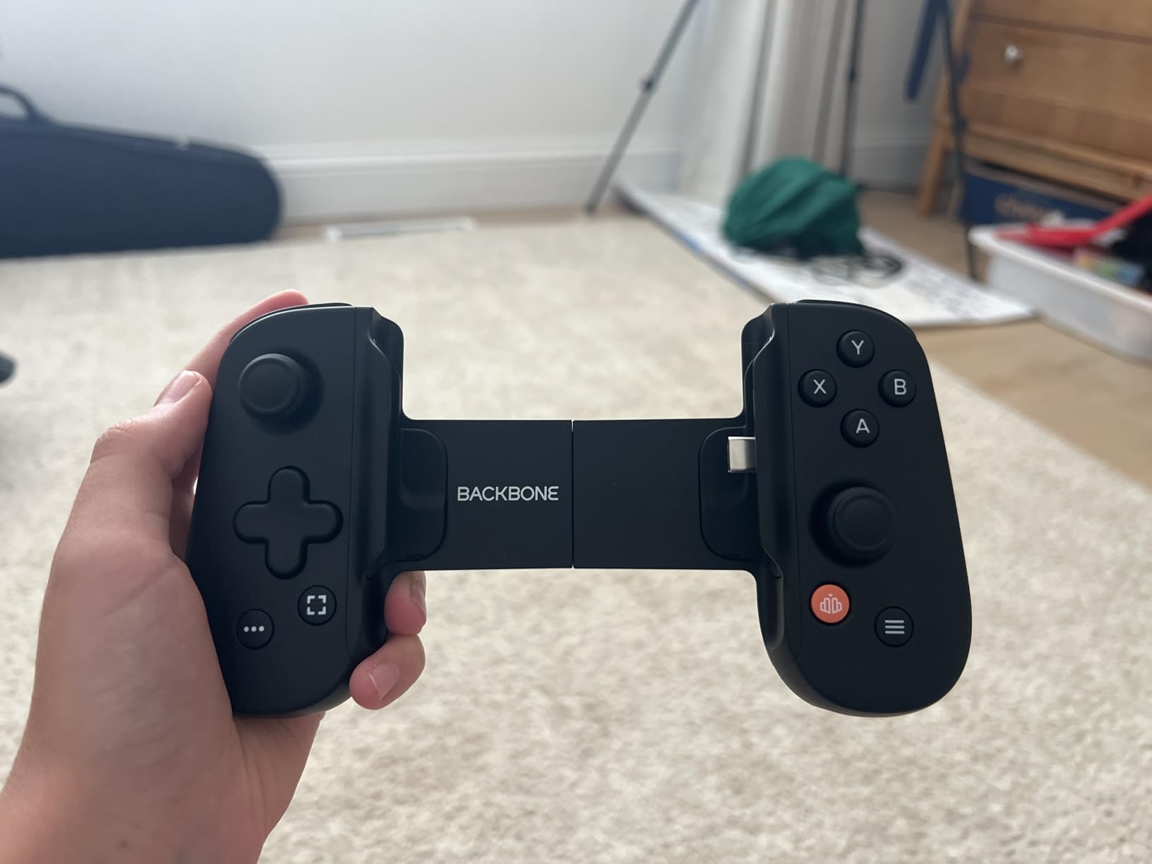BACKBONE One Mobile Gaming Controller, USB-C Phone Controller for Android & iPhone 15/16/17 Series, 2nd Gen customer photo 1