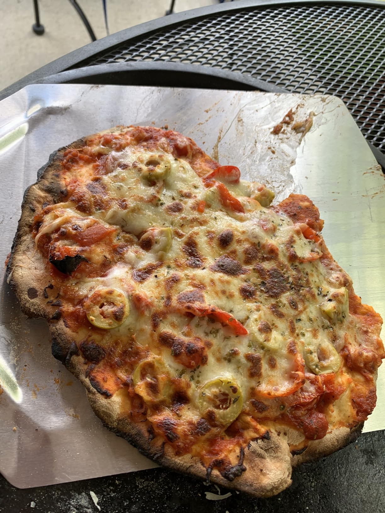 CHEFMAN Indoor Pizza Oven - Makes 12 Inch Pizzas in Minutes, Heats up to 800F - Countertop Electric Maker with 5 Touchscreen Presets, Pizza Stone and Peel Included - Stainless Black customer photo 1
