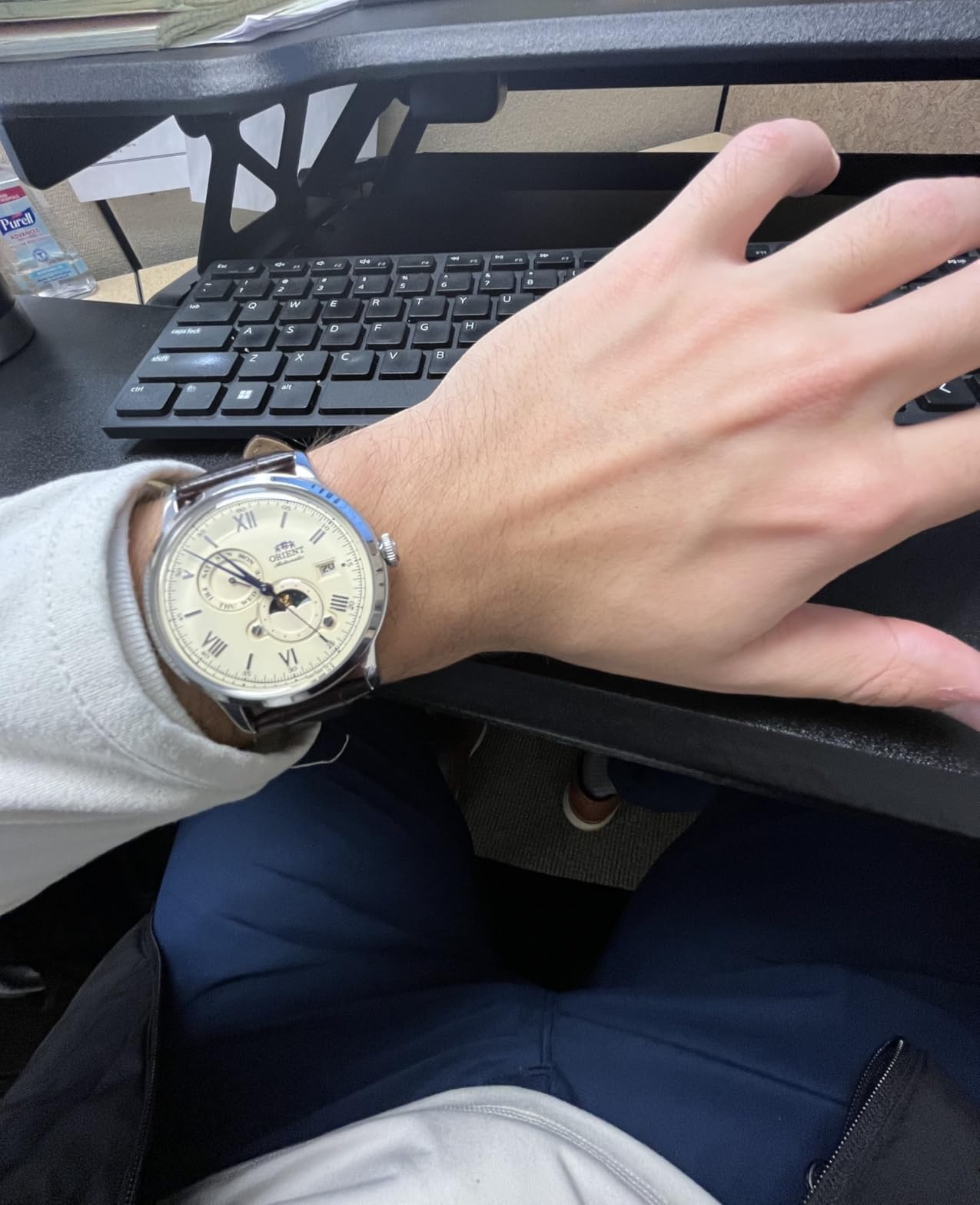 [Orient] Bambino Sun&Moon Automatic Mechanical Watch customer photo 1