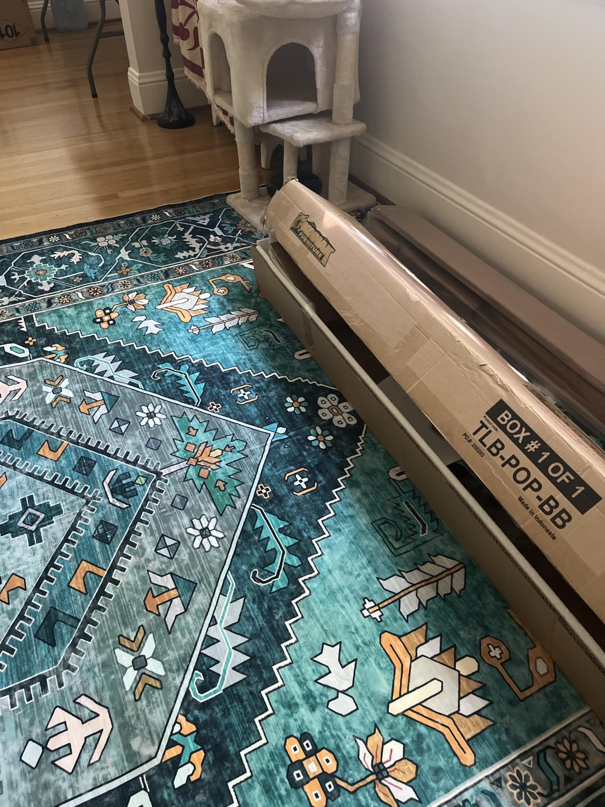 SERISSA 2x6 Washable Non Slip Boho Runner Rug for Hallway, Rust | Ultra Soft Vintage Oriental Carpet Low-Pile Distressed Tribal Floor Carpet Runner for Bedroom Bathroom Laundry Living Room customer photo 1
