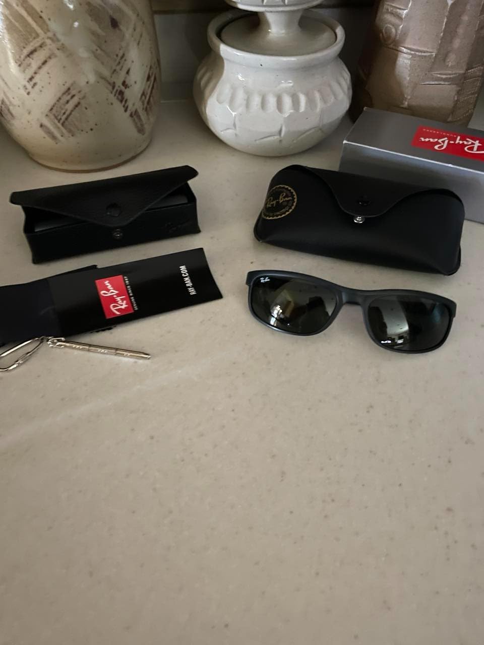 RB2027 PREDATOR 2 Rectangle Sunglasses with Official Eyewear Kit customer photo 2