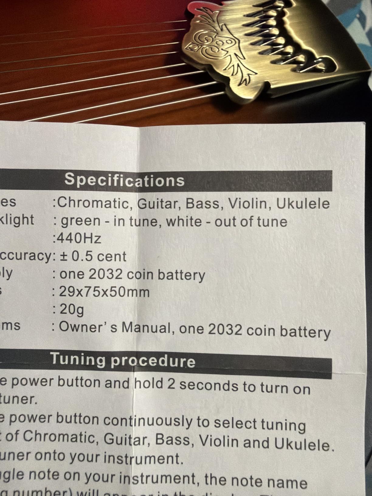 Vangoa Mandolin Instrument A Style, Acoustic Mandolin Musical Instrument Solid Spruce Top 8 String for Beginners, Adults, Teens, Dark Brown customer photo 1