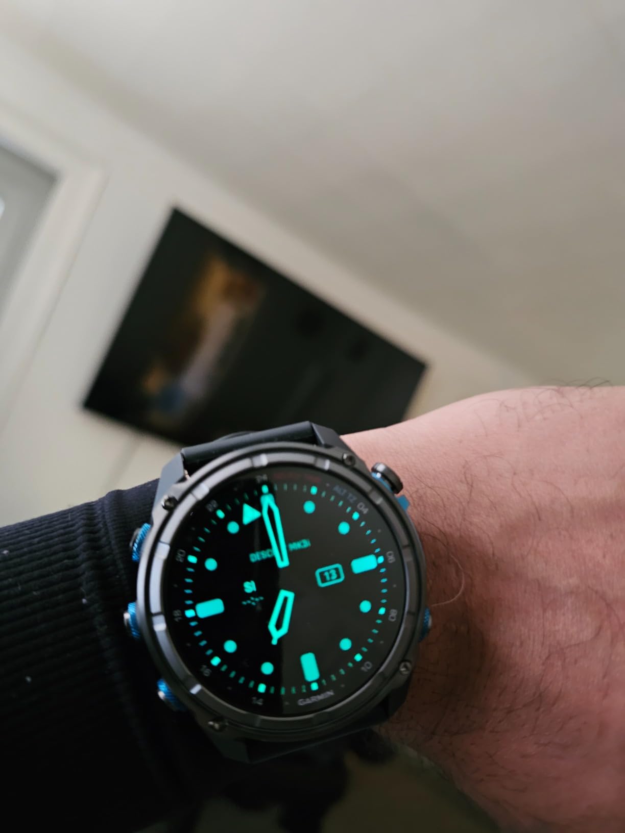 Garmin Descent Mk3i, Watch-Style Dive Computer, 51mm, Black | Subwave Sonar Networking, Multiple Dive Modes, Built-In Flashlight, Dive Log customer photo 2