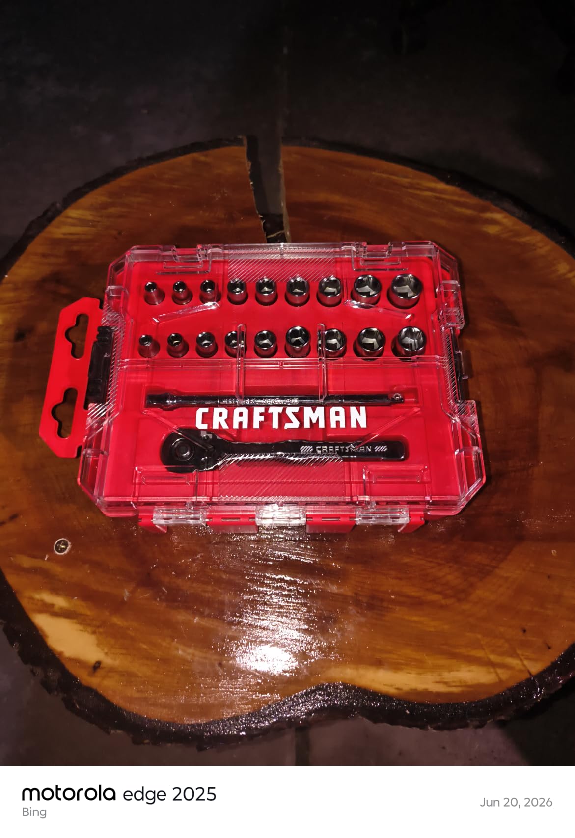 Craftsman Mechanics Tool Set, 1/4 Inch Drive, 20 Piece, 90-Tooth (CMMT12108) customer photo 1