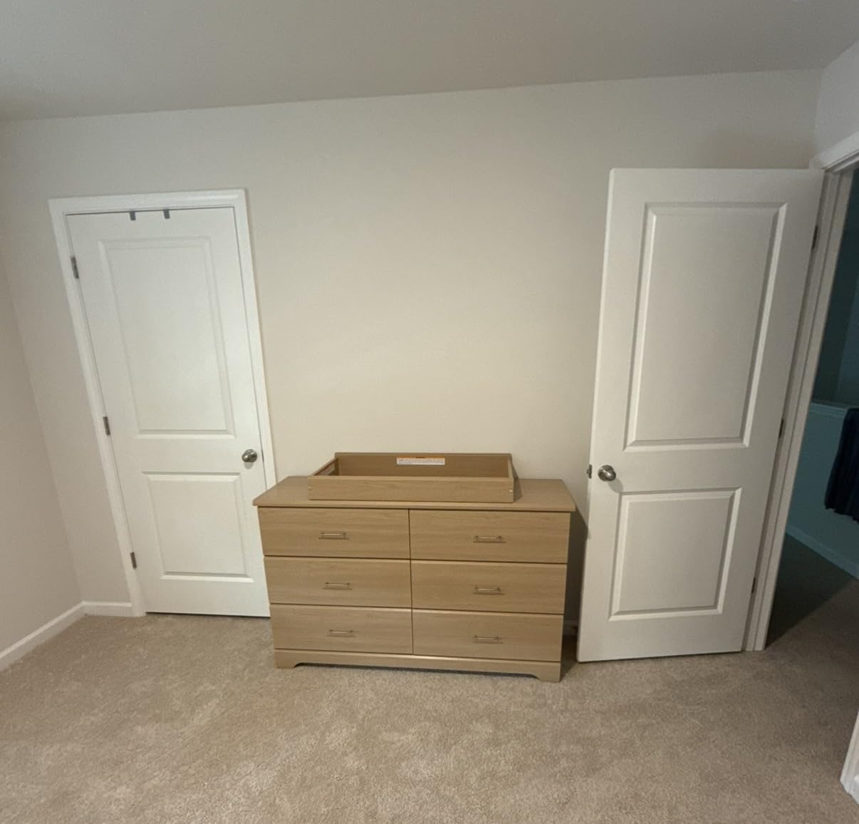 Storkcraft Brookside 6-Drawer Dresser (Driftwood) - GREENGUARD Gold Certified, Wood Dresser for Bedroom, Kids & Nursery Storage Chest, Safety Interlocking Drawers, Pre-Installed Tracks, Kids Chest customer photo 1