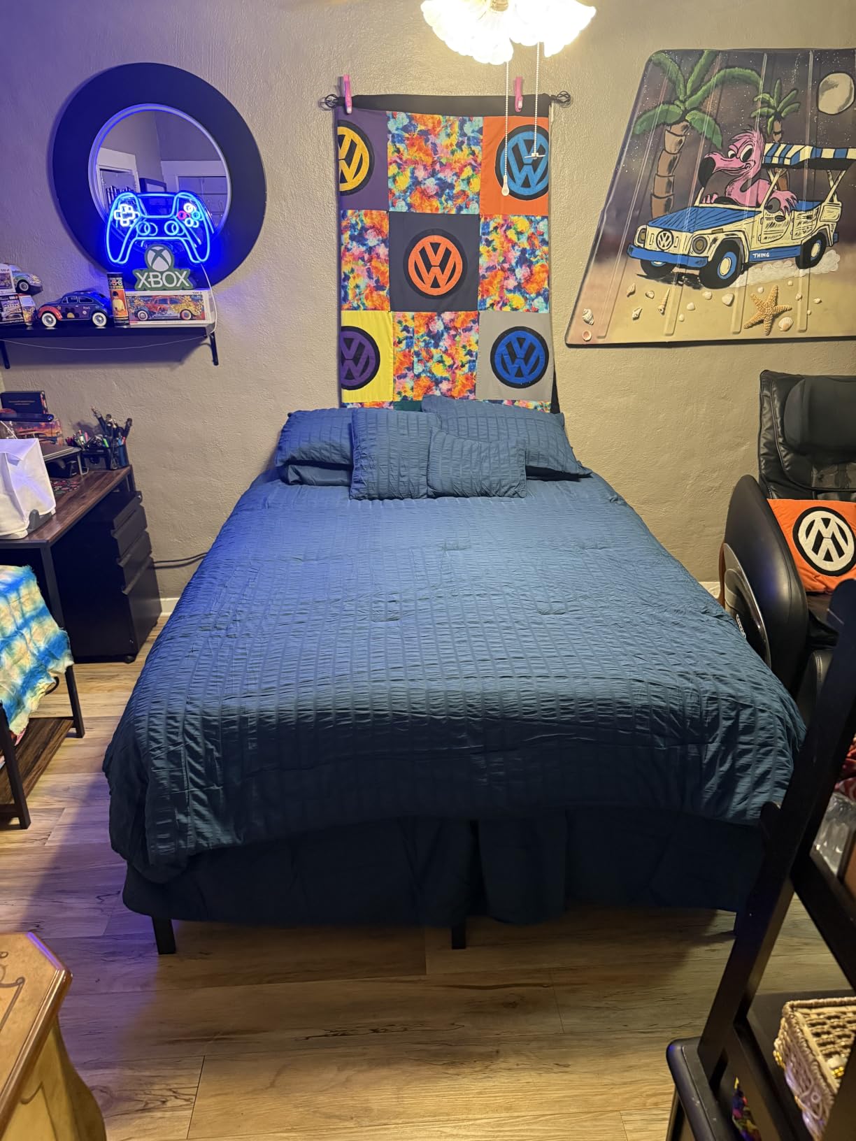 HLIPHA Metal Platform Bed Frame 14 Inch Tall, No Box Spring Needed, Full Size Bed with Heavy Duty Strong Support Slats, Easy to Assemble, Black customer photo 2