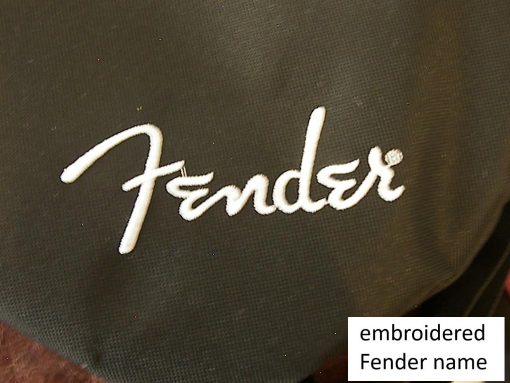 Fender Electric Guitar Gig Bag, Padded Guitar Case with a Comfortable Two-Piece Handle and Ergonomic Backpack Straps, Black customer photo 2