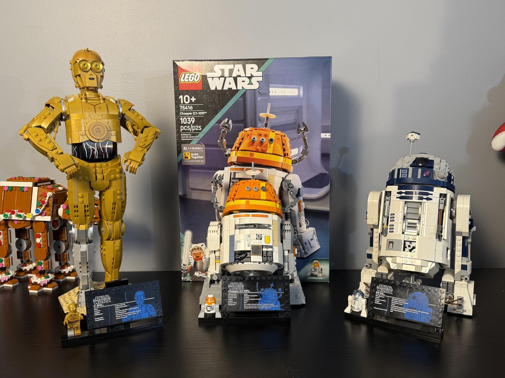 LEGO Star Wars C-3PO Buildable Droid Figure, Build and Display Model with C-3PO Minifigure, Star Wars Collectible for Home or Office Décor, Nostalgic Gift Idea for Adults, Fans or Collectors, 75398 customer photo 1