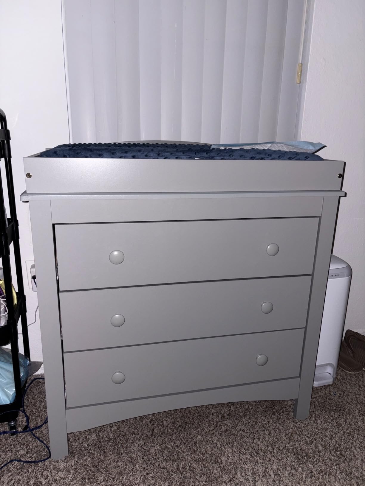 Graco Noah 6-Drawer Dresser, Driftwood | GREENGUARD Gold Certified, Wood Dresser for Bedroom, Kids & Nursery Storage Chest, Safety Interlocking Drawers, Kids Bedroom customer photo 1