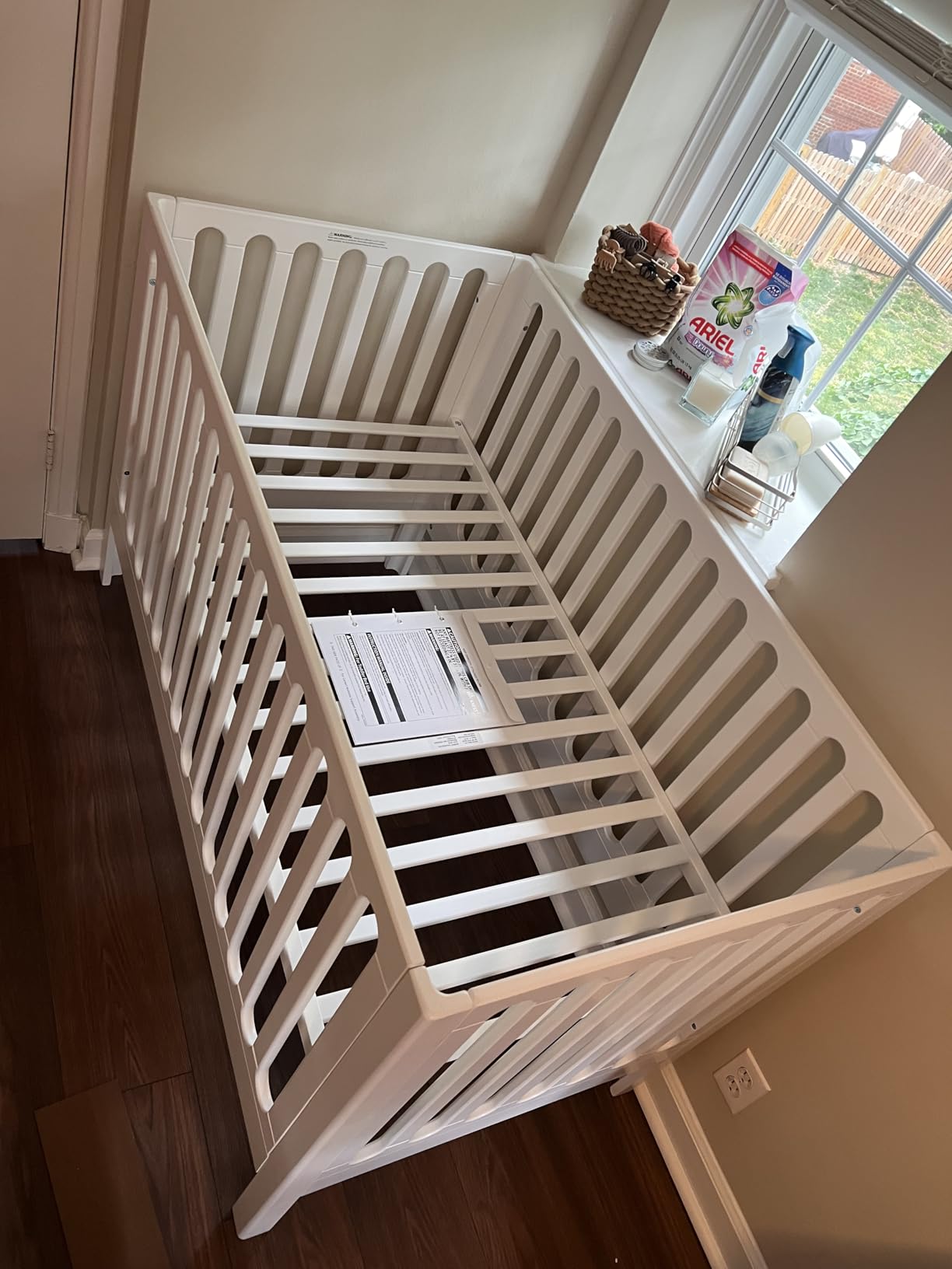 Newton Baby Galileo 3-in-1 Convertible Standard Crib - Chestnut customer photo 2