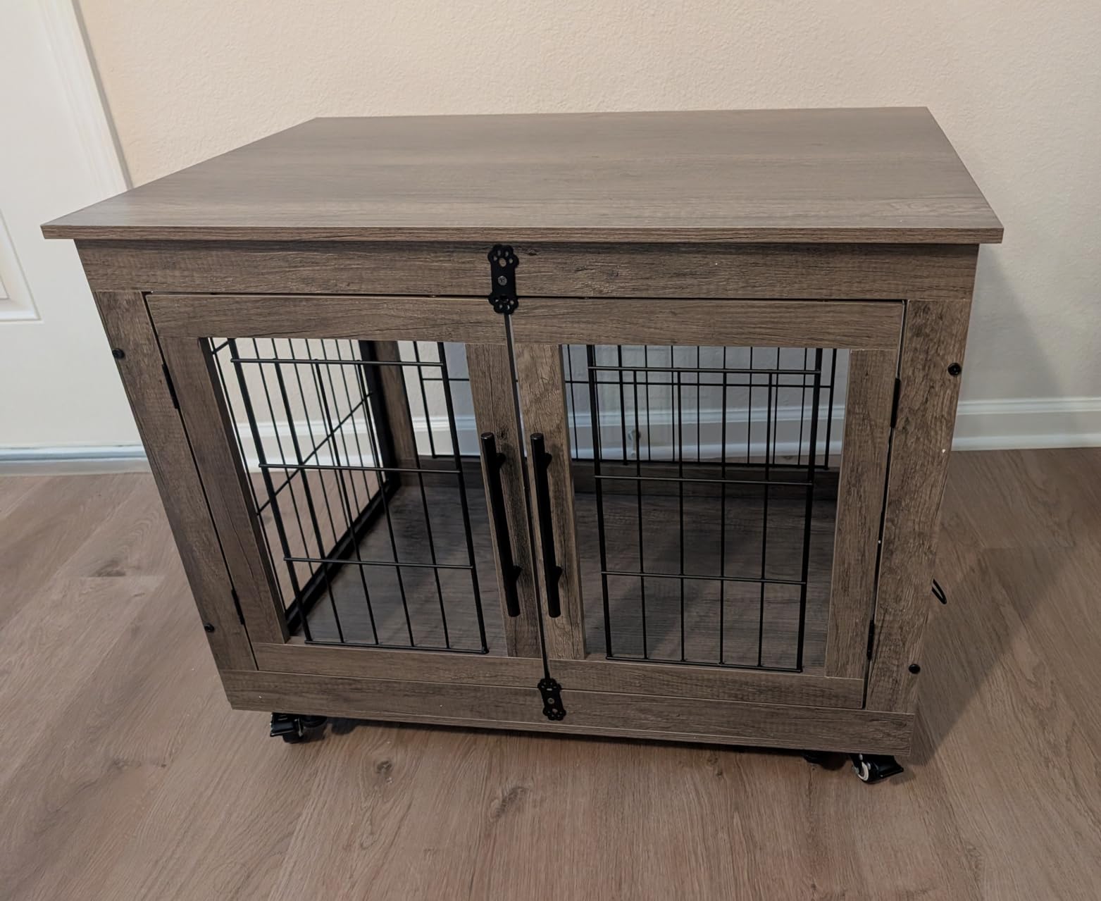 YaFiti Dog Crate Furniture, 32.5