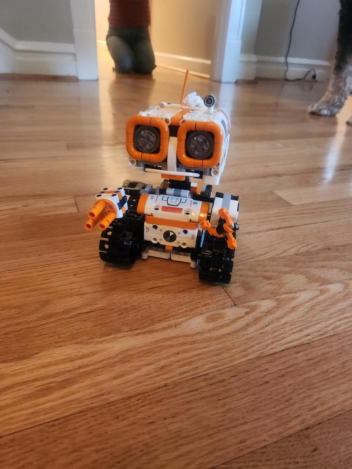 Kyanio STEM Robotics Kits for Kids Ages 8-12, 3 in 1 Remote/APP Control & Programming Robot Building Set customer photo 1