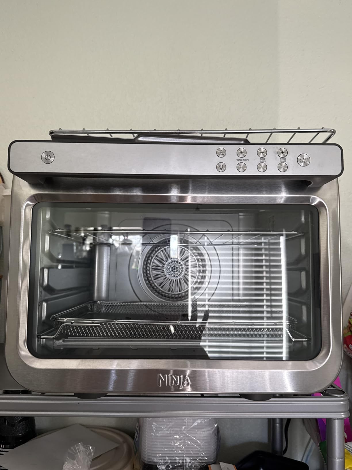 Ninja Air Fryer & Toaster Oven Combo | 10-in-1 Prestige Smart XL Countertop Oven | Bake up to 20 Cookies, Fit up to a 12lb Turkey | Pizza, Toast, Bake, Dehydrate | 1800 Watt | Stainless Steel | DT501 customer photo 1