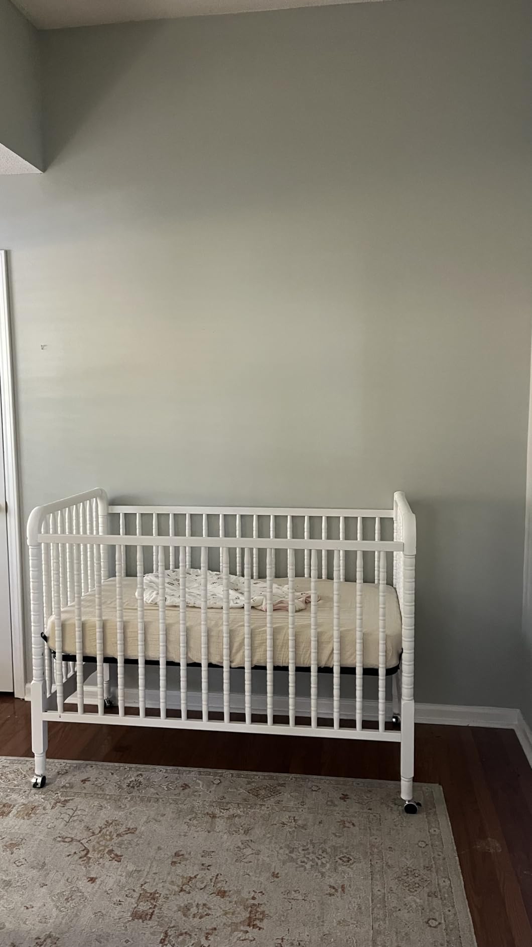 Davinci Jenny Lind 3-in-1 Convertible Baby Crib, Honey | GREENGUARD Gold Certified- Converts to Toddler Bed & Daybed, 4 Adjustable Mattress Heights - Conversion Kit Sold Separately customer photo 1