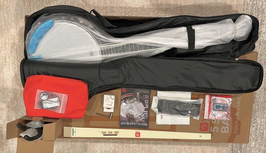 Vangoa NYLON Banjo 5 String Kit, 38 Inch Full Size Banjo with Nylon Strings with Gig Bag, Premium Accessories Outfit customer photo 1