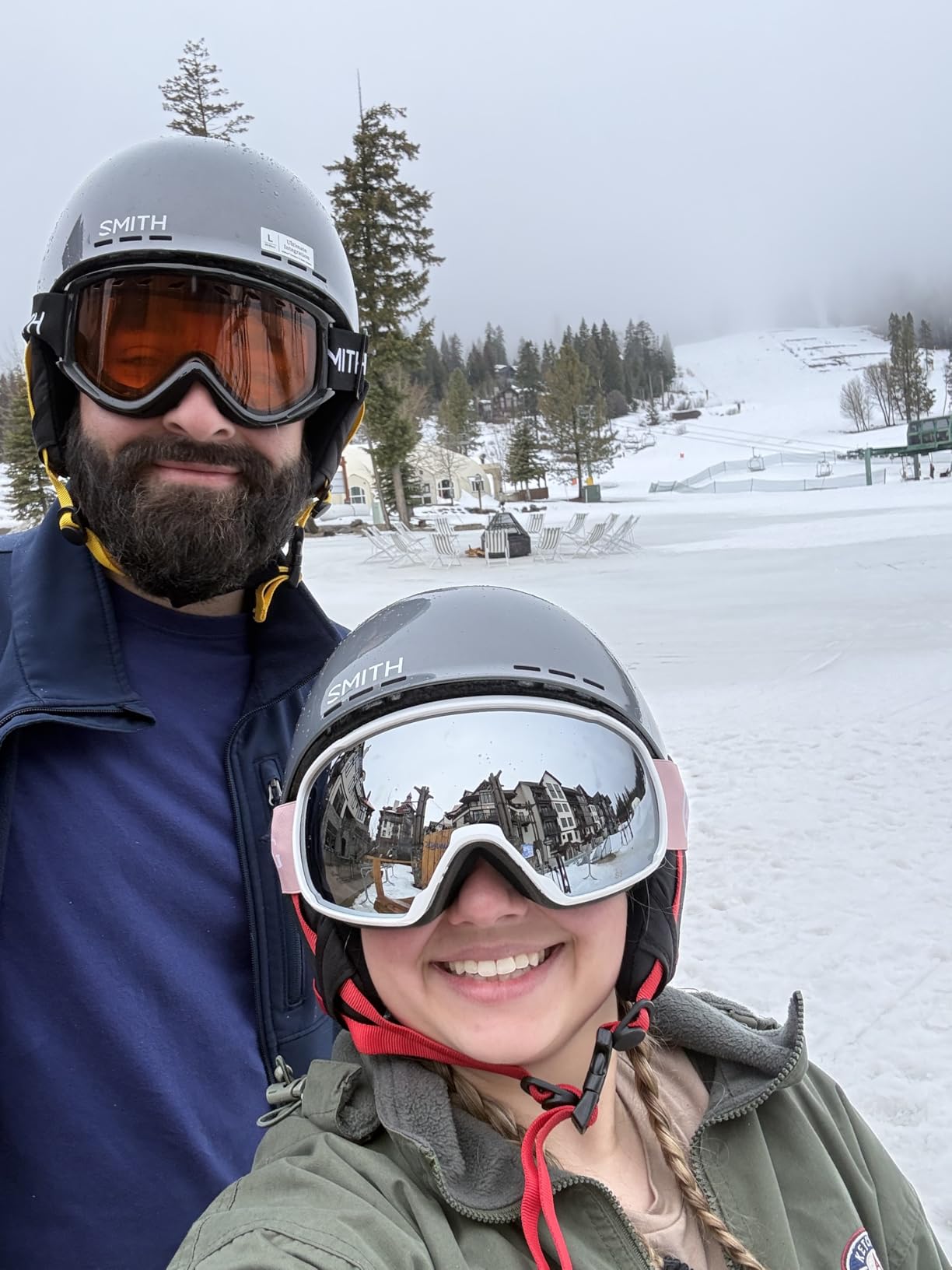 Innerking OTG Ski Goggles - Anti-Fog Snowboard Goggles with SGS-Certified Anti-Fog Lenses & Helmet Compatibility customer photo 1