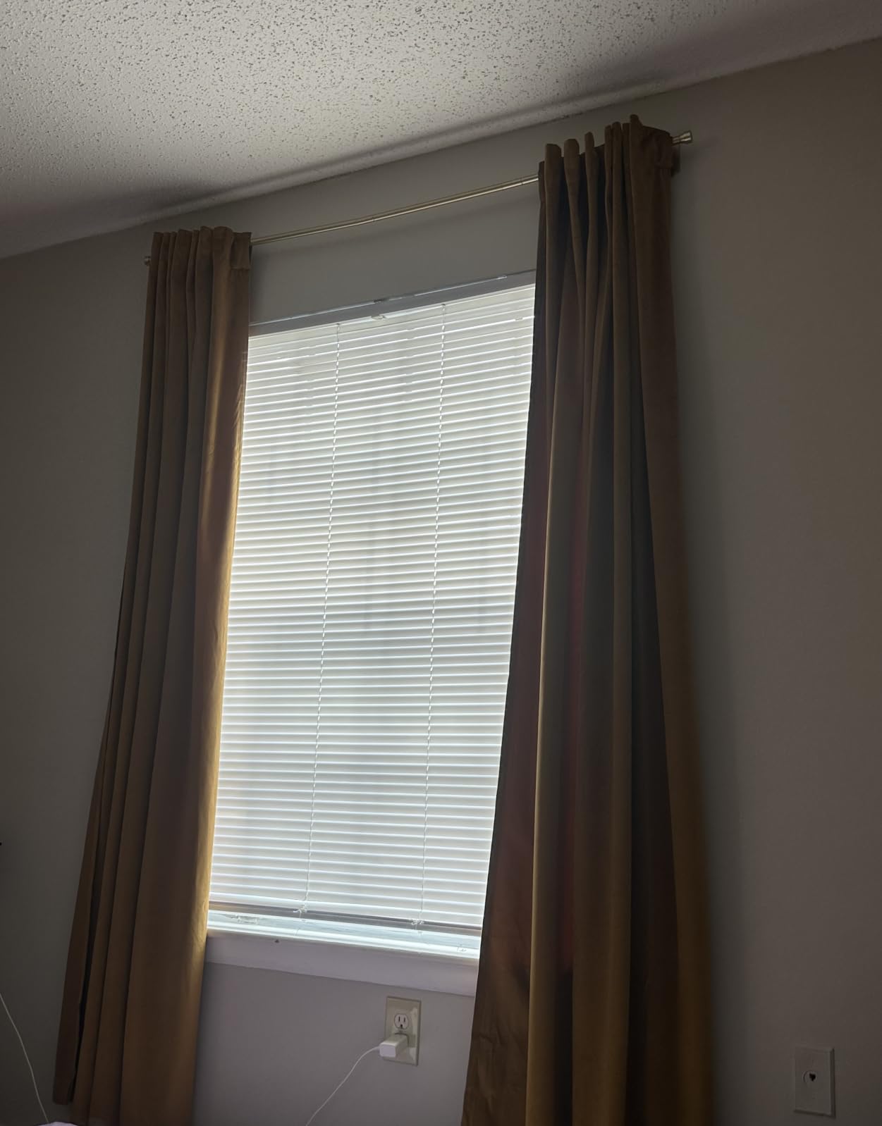 Topfinel Gold Brown Velvet Curtains 84 Inch Long for Living Room Bedroom Modern Luxury Room Darkening Blackout Soundproof Insulated Back Tab Drapes Heavy Thick Rod Pocket Curtain 2 Panels Home Decor customer photo 2