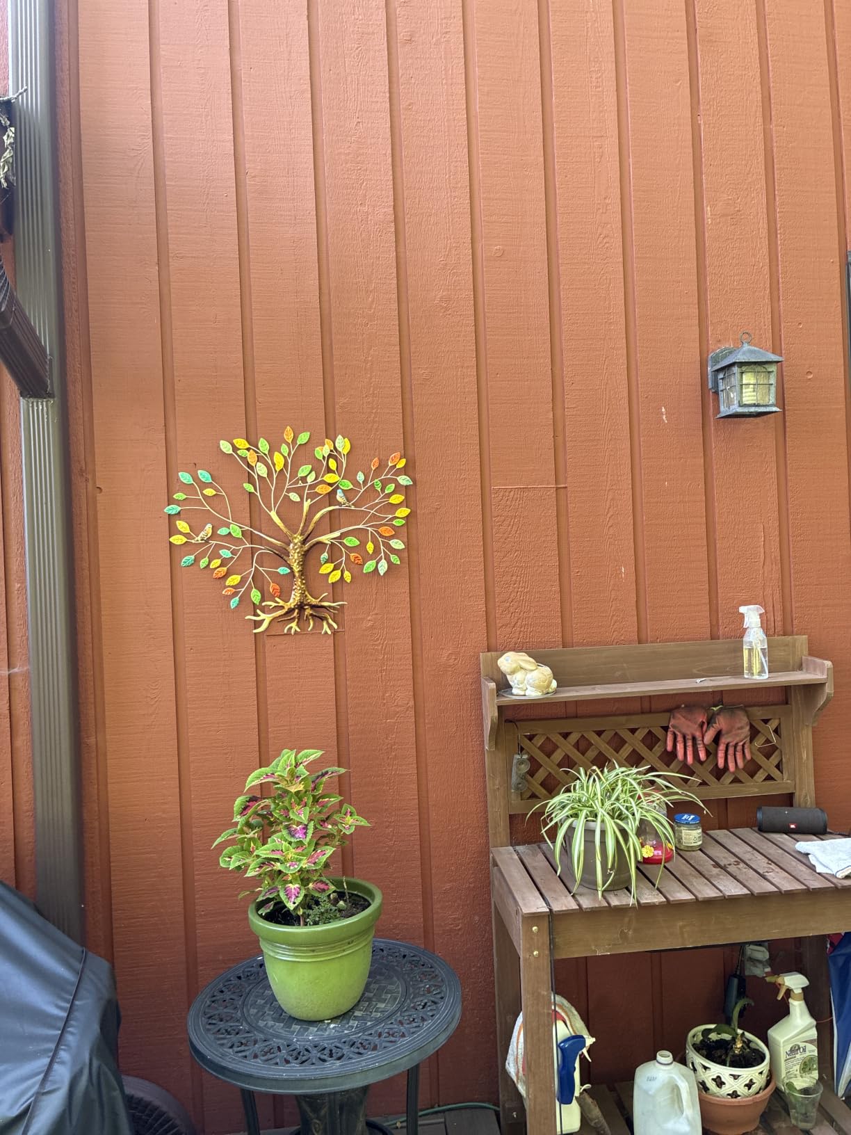 Fangoo Tree of Life Metal Wall Art Sculpture customer photo 1