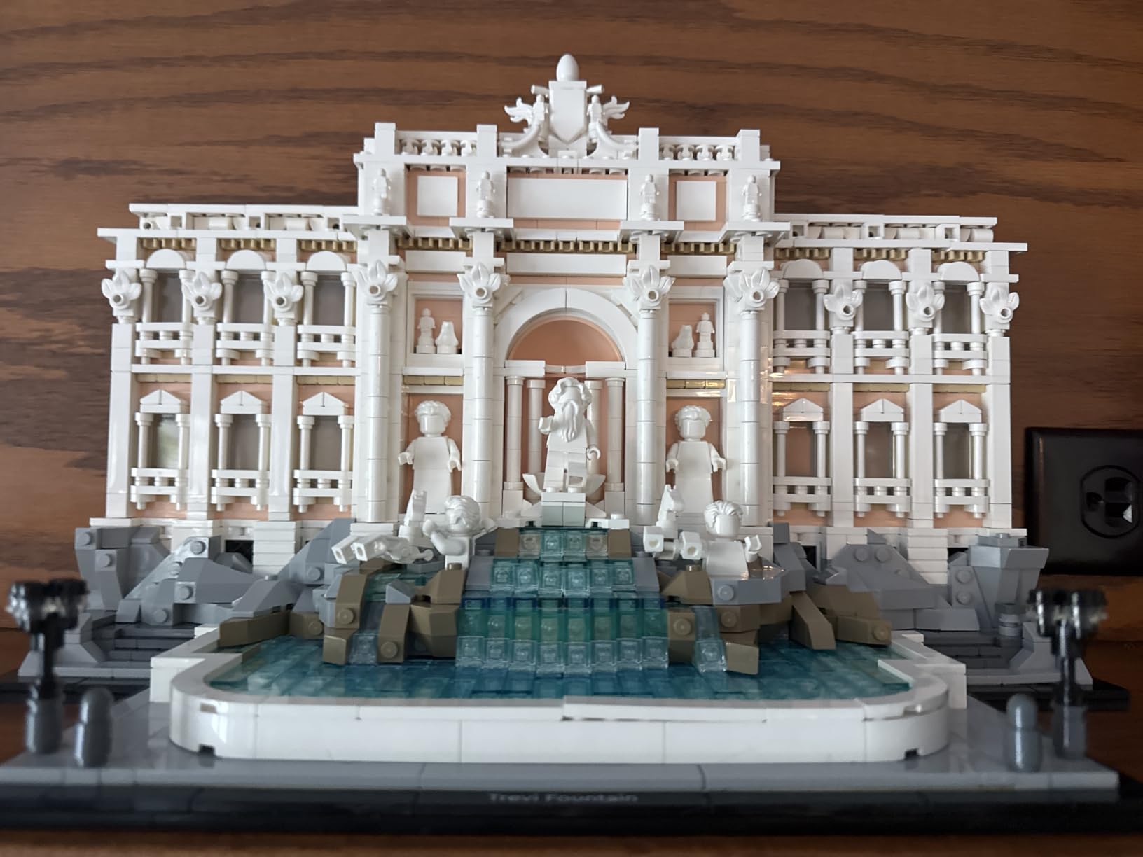 Architecture Trevi Fountain Building Set - Collectible Model of Italian Landmark for Display for Adults, 18+ - Gift for Women & Men - 21062 customer photo 1