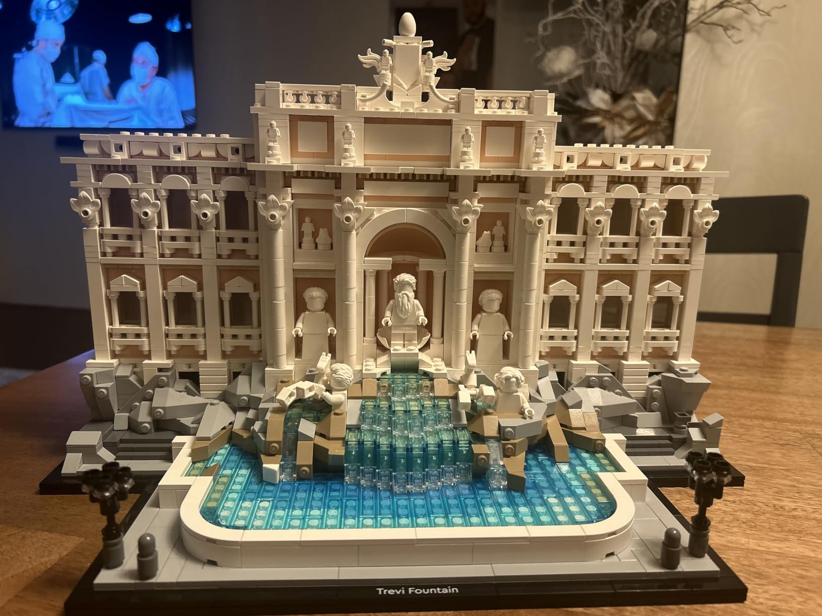 Architecture Trevi Fountain Building Set - Collectible Model of Italian Landmark for Display for Adults, 18+ - Gift for Women & Men - 21062 customer photo 2