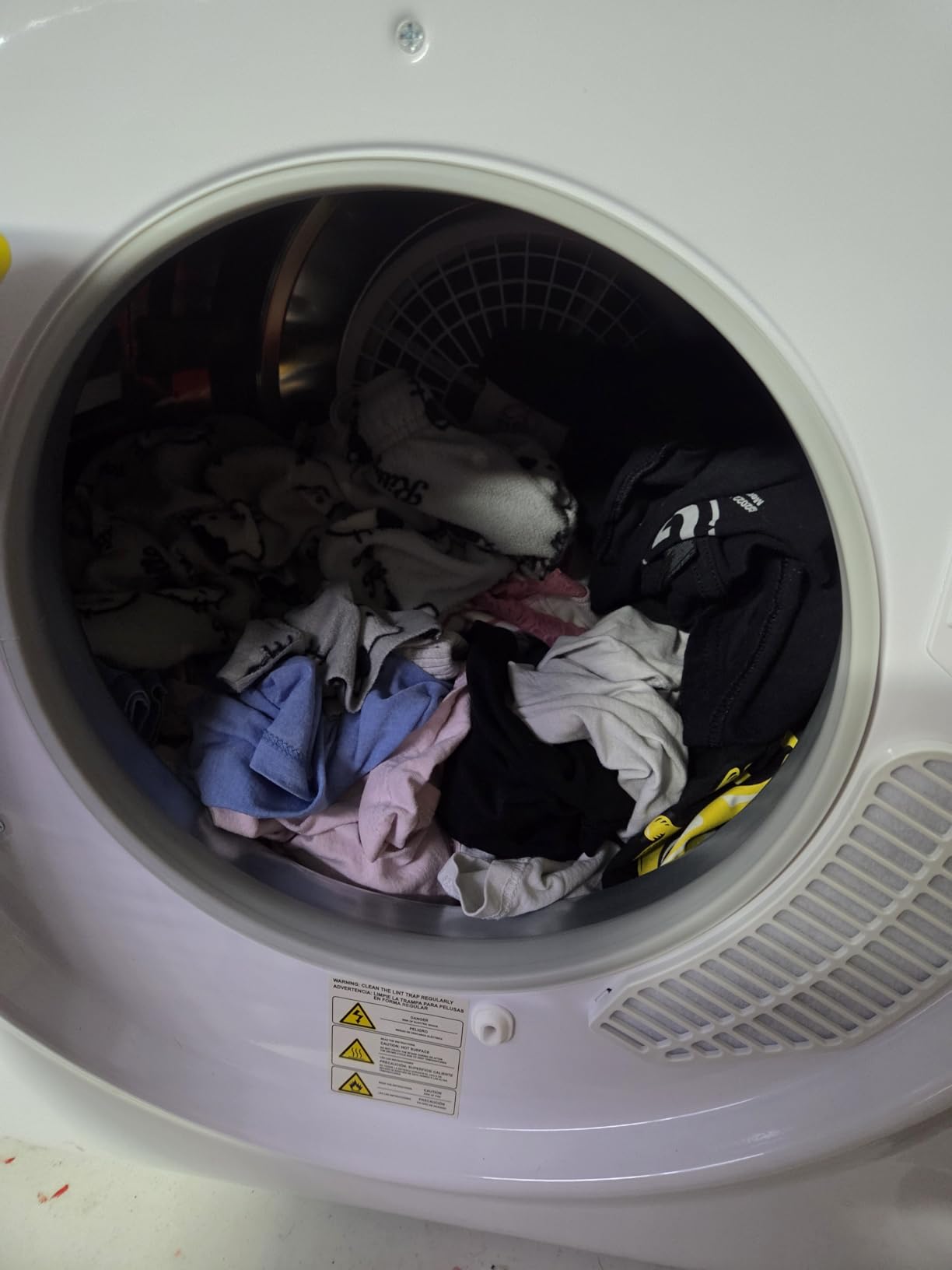 Euhomy 2.65 Cu.Ft Portable Dryer with Exhaust Hose, Clothes Dryer with Four Functions, 1400w Dryer Machine with Stainless Steel Drum, Suitable for Apartments, RVs, Gym customer photo 1