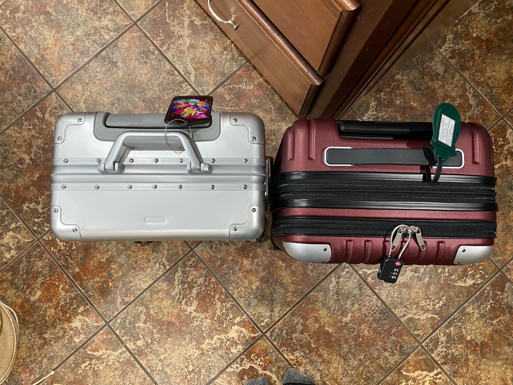 VentureVault All Aluminum Carry On Luggage 20 inch customer photo 2