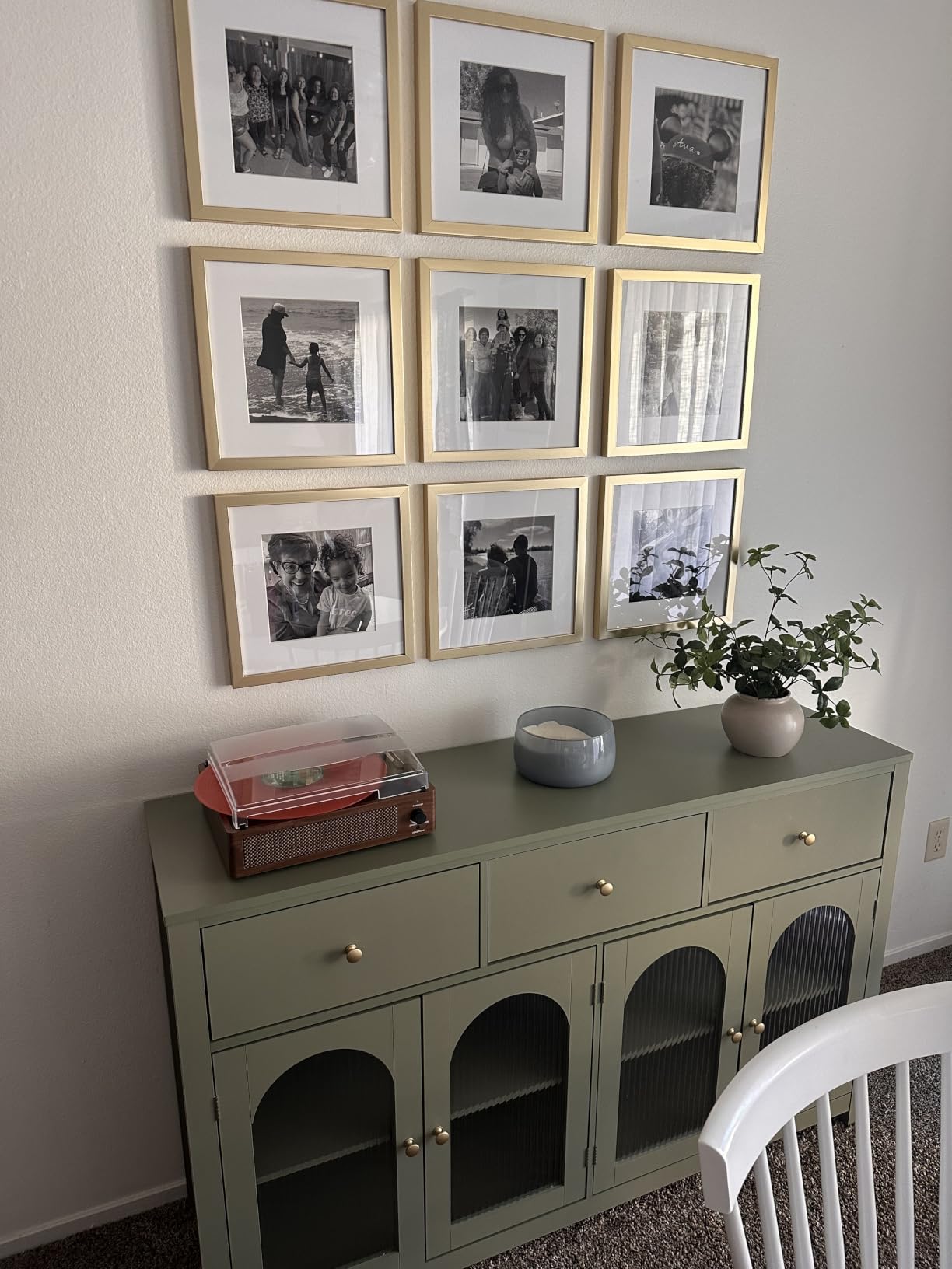FINETONES Buffet Cabinet with Storage, 55.1