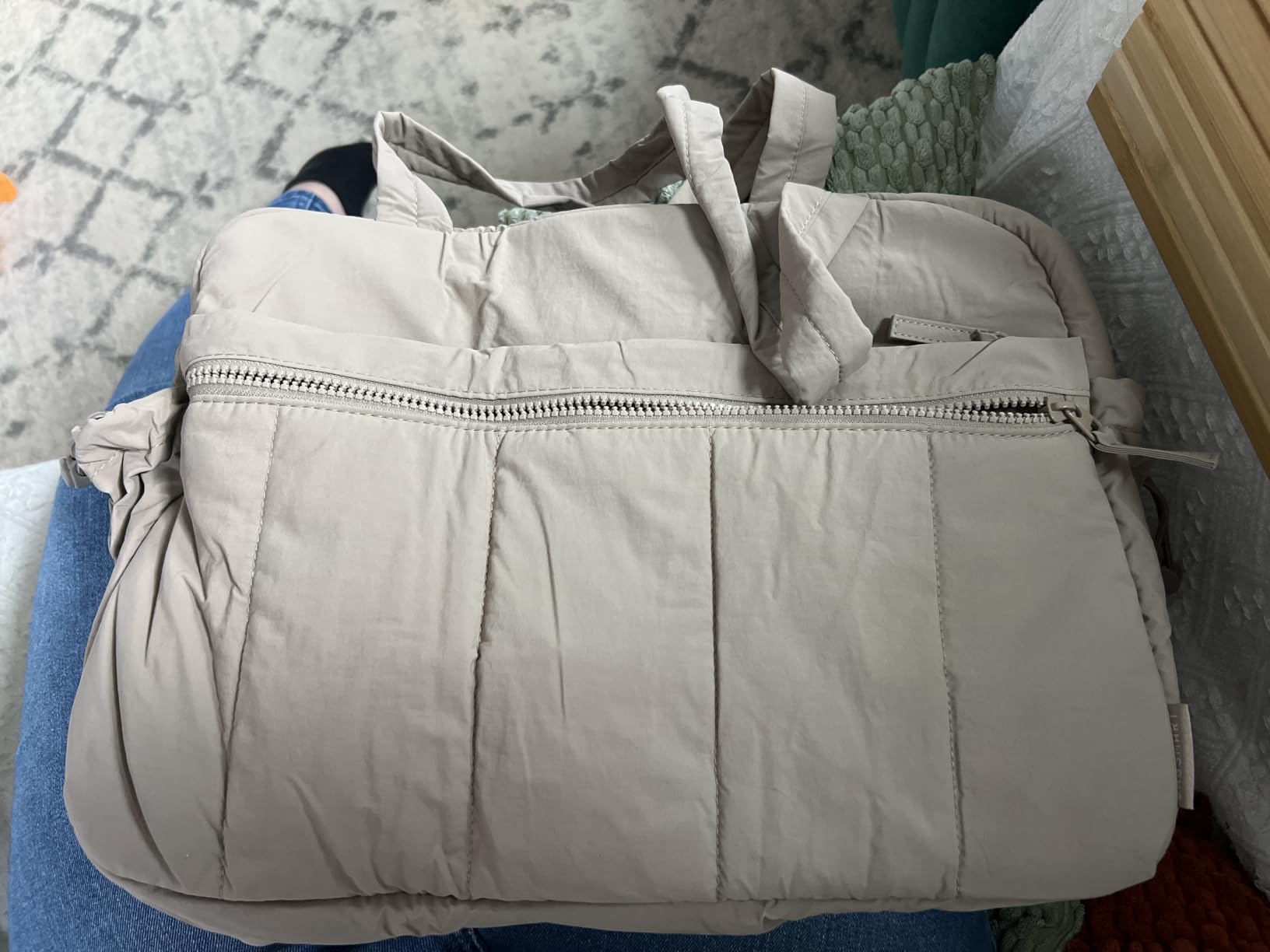 BAGSMART Gym Bag for Women, Duffle Bag for Travel with Wet Pocket, Lightweight Carry on Weekender Duffel, Water Resistant customer photo 1