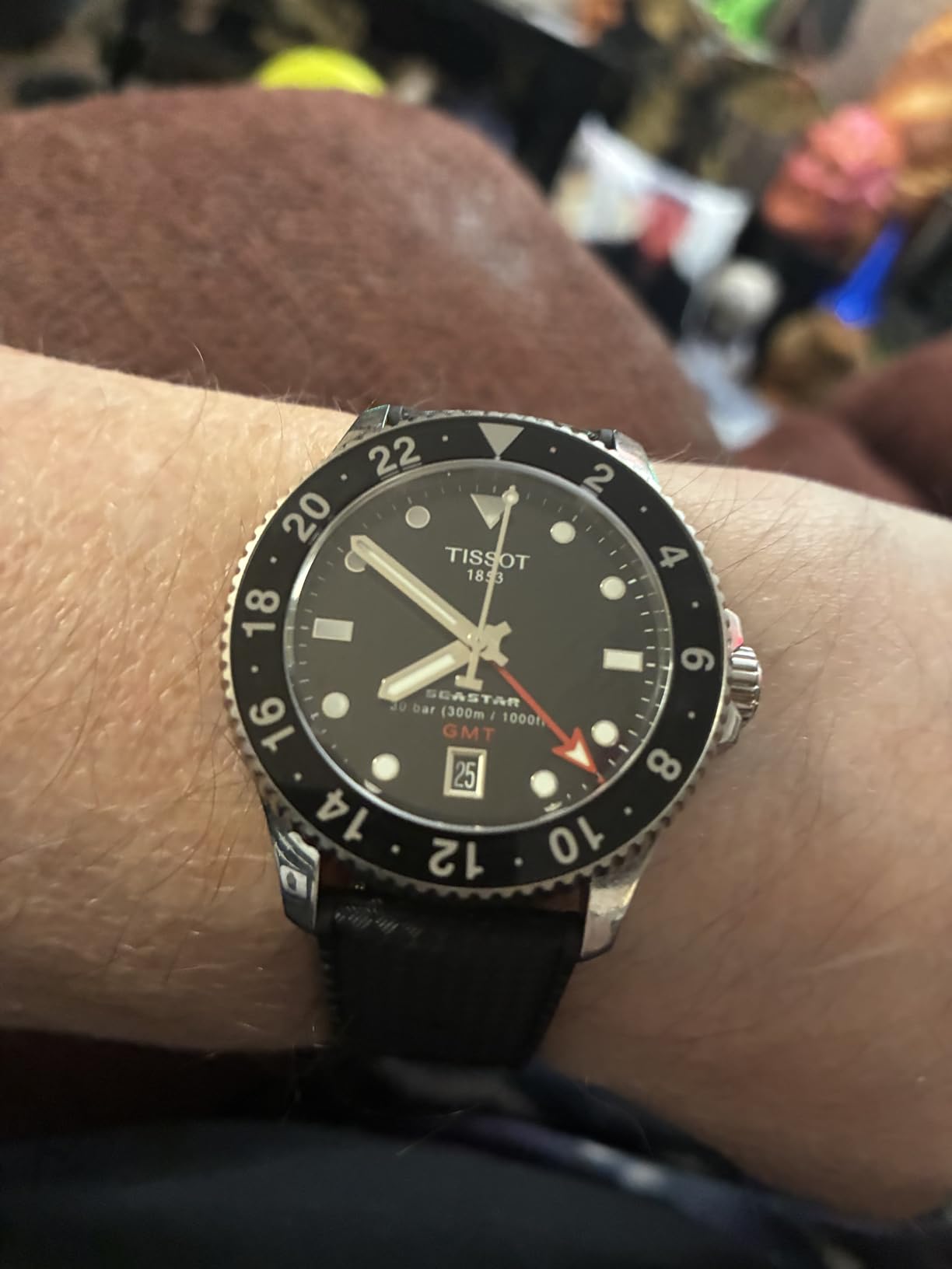 Tissot Seastar 1000 Quartz GMT customer photo 1
