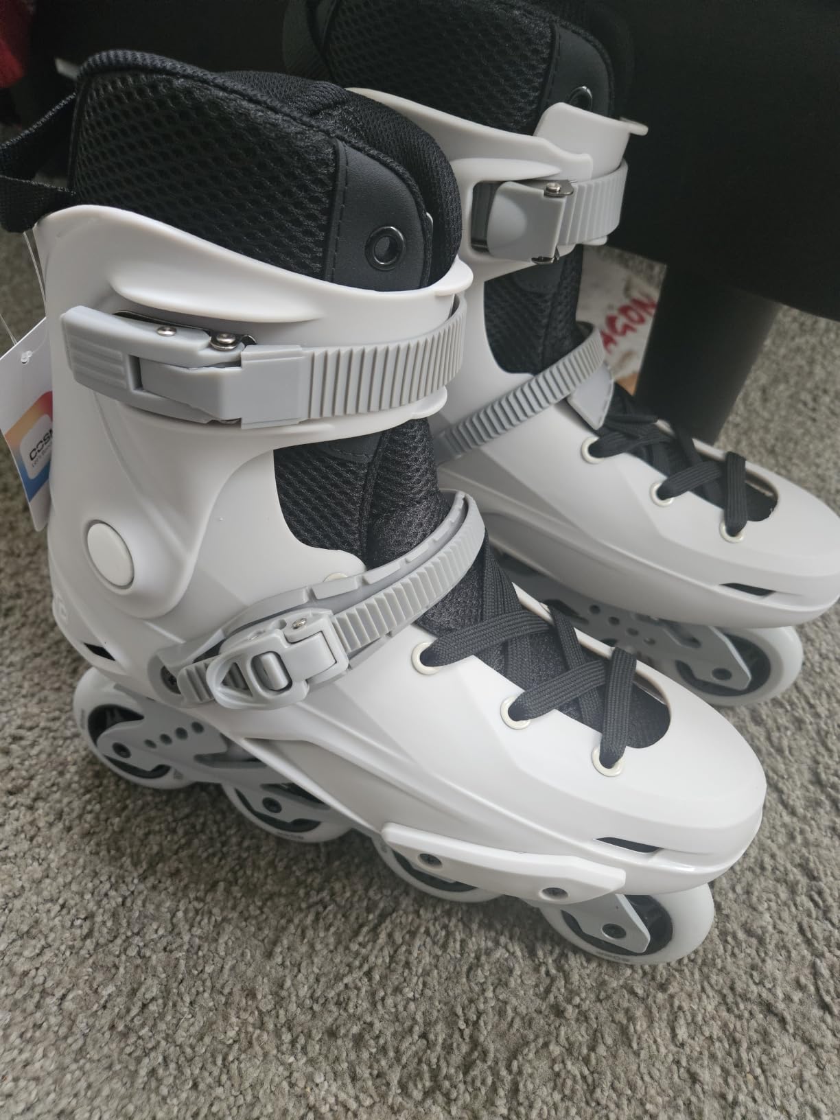 TC Inline Skates for Adults & Teens | Professional Roller Blades for Men & Women, Fitness & Recreation Skates, Grey, Size 4-13 customer photo 1