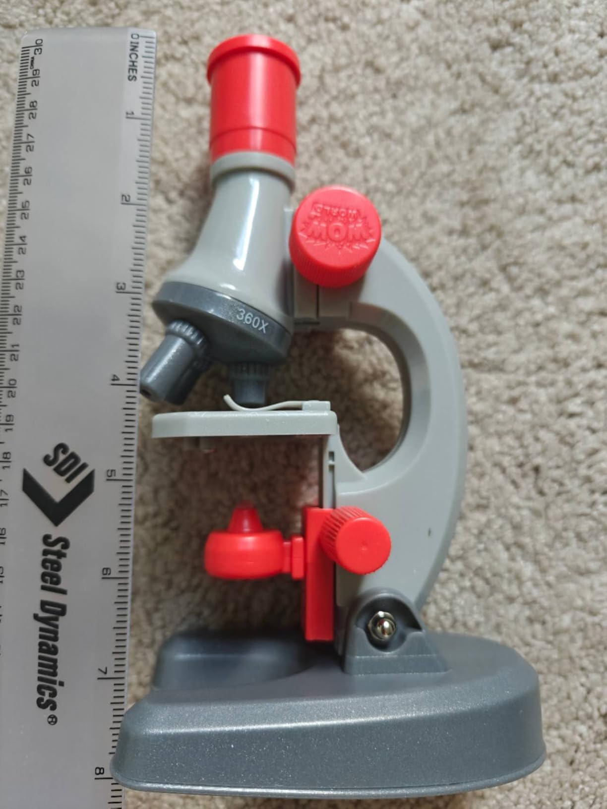 Wow in The World Kids' Microscope & Biology Kit, Up to 720x Magnification, LED Illumination, Prepared & Blank Slides, Companion Audio Content, Beginner Science Gift for Ages 6+ by Thames & Kosmos customer photo 2