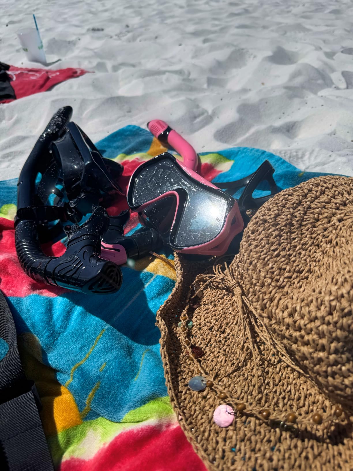 Snorkeling Gear for Adults, JRing Snorkel Mask Set with 180 Degree Tempered Glass Anti Fog Goggles Scuba Dry Top Snorkel for Swimming, Scuba Diving Mask for Men Women customer photo 2