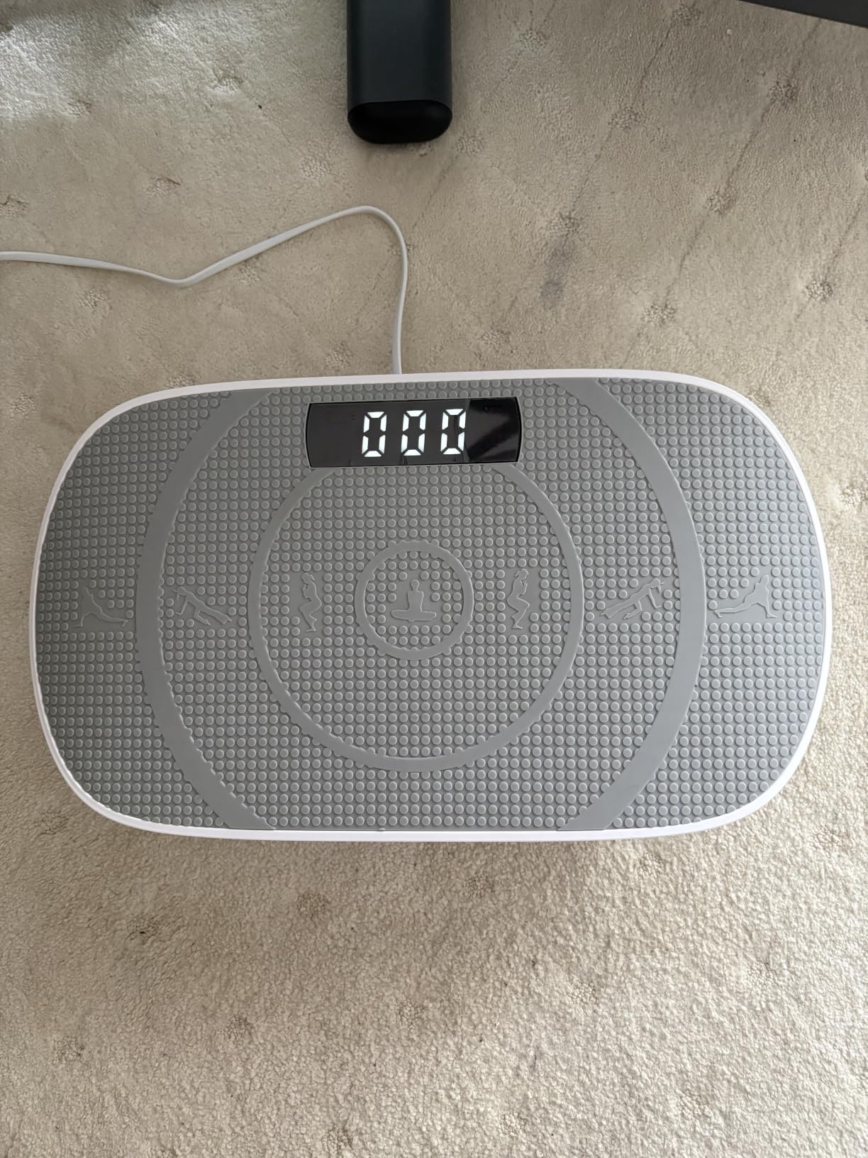 MERACH Vibration Plate Exercise Machine, Curved Vibration Plate for Lymphatic Drainage Weight Loss, Vibrating Plate with Real-Time Calorie Tracking on LED Display, Workout Equipment for Home Women Men customer photo 2
